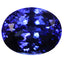 GIA Certified 10.81 ct AAAA Oval (14.06 x 11.28 mm) Natural D'Block Tanzanite