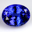 GIA Certified 10.81 ct AAAA Oval (14.06 x 11.28 mm) Natural D'Block Tanzanite