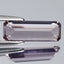 1.88 ct DAZZLING OCTAGON CUT (12.59 x 4.44 mm) (UN-HEATED) PINK DIASPORE