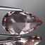 4.43 ct Romantic Pear Cut (15.25 x 8.96 mm) Natural Pink Morganite Gemstone
