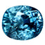 6.51 ct Incredible Oval Cut (9.68 x 8.09 mm) Cambodian Natural Blue Zircon