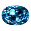 6.67 ct Incomparable Oval Cut (9.96 x 7.16 mm) Cambodian Blue Zircon Gemstone