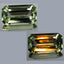 3.69 ct Octagon (12.98 x 7.42 mm) Turkey Natural Color Change Diaspore Gemstone