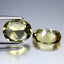 4.51 ct(2pcs) PAIR Oval (10.12 x 8.03 mm) Natural Yellow Heliodor Beryl