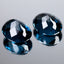 7.80 ct (2pcs) Fair MATCHING PAIR Oval Shape (10.20 x 8.11 mm) London Blue Topaz