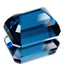 44.29 ct AAA Grade Attractive Octagon (20.86 x 16.02 mm) London Blue Topaz