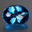 44.89 ct Lovely Oval (25.68 x 19.18 mm) Brazil Swiss Blue Topaz Natural Gemstone