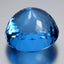 57.04 ct Exquisite Round Cut (21.13 x 21.10 mm) Brazil Swiss Blue Topaz Gemstone