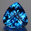46.68 ct Great looking Trillion Cut (22.62 x 21.59 mm) Brazil Swiss Blue Topaz