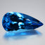 27.38 ct Superb Pear (28.42 x 14.36 mm) Brazil Swiss Blue Topaz Natural Gemstone