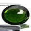6.82 ct Elegant Oval (14.25 x 10.27 mm) Un-Heated Green Chrome Diopside Gemstone