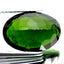 6.35 ct Charming Oval (13.57 x 9.50 mm) (Un-Heated) Green Chrome Diopside