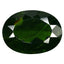 5.63 ct Eye-popping Oval (13.01 x 9.66 mm) (Un-Heated) Green Chrome Diopside