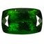 6.53 ct Remarkable Cushion (14.11 x 9.14 mm) Un-Heated Green Chrome Diopside