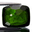 5.42 ct Fair Cushion (11.02 x 8.96 mm) (Un-Heated) Green Chrome Diopside