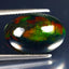 6.01 ct Impressive Oval Cabochon(17.44 x 11.86 mm)Ethiopian Flashing Black Opal