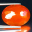 4.53 ct Great looking Oval (16.57 x 12.65 mm) Heated Orange Fire Opal Gemstone