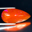 4.19 ct Sparkling Pear (21.47 x 10.69 mm) Heated Orange Fire Opal Loose Gemstone