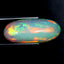 6.51 ct Incredible Oval Cabochon (20.68 x 9.11 mm) Multicolor Rainbow Opal Stone