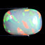 6.61 ct Cushion Cabochon(16.12 x 11.05 mm)Flashing Multicolor Rainbow Opal Stone