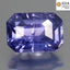 GIA Certified 2.03 ct Octagon (8.31 x 5.89 mm) Unheated Bluish Violet Sapphire