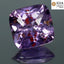 GIA Certified 1.51 ct Cushion (6.46 x 6.24 mm) Unheated Purplish Pink Sapphire