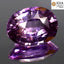 GIA Certified 2.24 ct Oval (9.09 x 6.84 mm) Unheated Purplish Pink Sapphire