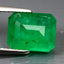 4.49 ct Pleasant Octagon(11.10 x 8.88 mm)Colombia Green Emerald Natural Gemstone