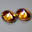 7.83 ct (2pcs) MATCHING PAIR Oval (10.94 x 8.87 mm) Multi Twilight Topaz Genuine