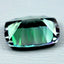 7.64 ct Very good Cushion (14.17 x 10.05 mm) Green Mystic Fire Topaz Gemstone