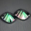 6.81 ct(2pcs)MATCHING PAIR Cushion(10.13 x 8.09 mm)Mystic Fire Topaz Gemstone