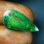 5.84 ct Tremendous Pear Cabochon(22.01 x 10.76 mm)Ethiopian Flashing Black Opal