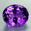 7.77 ct Incredible Oval (13.95 x 11.78 mm) Brazil Purple Amethyst Loose Gemstone