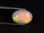 4.98 ct Oval Cabochon (14.04 x 10.08 mm) Ethiopian Rainbow Opal Gemstone