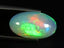6.41 ct Oval Cabochon (18.47 x 10.75 mm) Ethiopian Rainbow Opal Gemstone