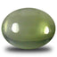 2.12 ct Oval Cabochon (9.09 x 7.28 mm) Un-Heated Green Prehnite