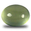 2.59 ct Super-Excellent Oval Cabochon (8.77 x 7.04 mm) Un-Heated Green Prehnite