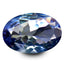 0.59 ct AAA Splendid Oval (7.03 x 4.90 mm)Bluish Violet Tanzanite