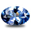 0.46 ct AAA Very good Oval (5.95 x 4.00 mm)Bluish Violet Tanzanite