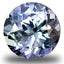 0.51 ct AAA Charming Round(4.94 x 4.92 mm)Greenish Blue Tanzanite