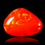 1.15 ct Spectacular Fancy Cabochon(8.86 x 6.71 mm)Multicolor Red Fire Opal