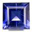 0.75 ct AAA Topnotch Princess(5.47 x 5.44 mm)Bluish Violet Iolite