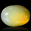 8.09 ct Romantic Oval Cabochon(16.78 x 12.33 mm)Un-Heated Orange Fire Opal