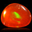 0.66 ct Extraordinary AAA Fancy Cabochon(8.21 x 6.45 mm)Red Red Fire Opal
