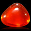 0.96 ct Best AAA Fancy Cabochon(7.38 x 6.64 mm) Red Red Fire Opal