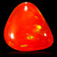 0.89 ct Good-looking AAA Fancy Cabochon(7.22 x 6.64 mm) Red Red Fire Opal