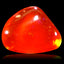 0.79 ct Superb AAA Fancy Cabochon(6.94 x 5.59 mm) Red Red Fire Opal