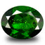 2.00 ct AAA+ Wonderful Oval (9.08 x 7.19 mm)Green Chrome Diopside