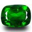1.55 ct AAA+ Good-looking Cushion(8.05 x 6.13 mm)Green Chrome Diopside