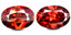 2.06 ct (2 pcs) Mesmerizing Oval (7.05 x 4.94 mm) Natural Brown Zircon